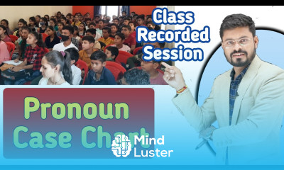 Pronoun Case Chart in Detail सीखें I me my mine and myself का सही उपयोग Persona