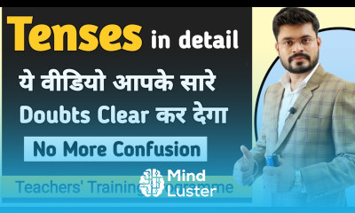 All Tenses in Details with Practice Best Explained Session on Tenses tensesinenglish