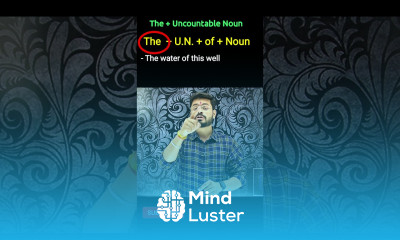 9 Article The Before Uncountable nouns shorts How to use Article The