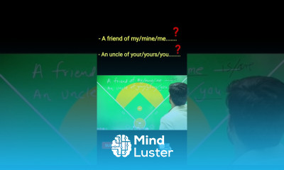 A friend of me my mine Or An uncle of me my mine How to use these pronouns Shorts