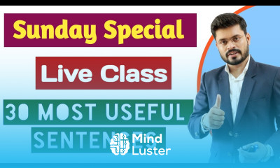Ajay Sir Sunday live Spoken English Class