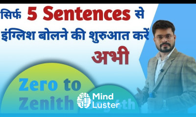 Zero to Zenith Day 4th Learn English with these 5 sentences structures