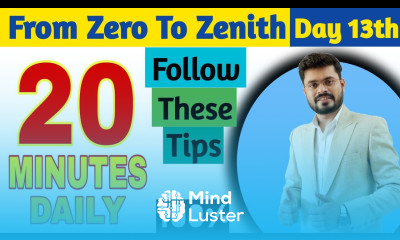 Practice English at home for 20 minutes 20 मिनट इंग्लिश प्रैक्टिस Zero to Zenith Day 13th