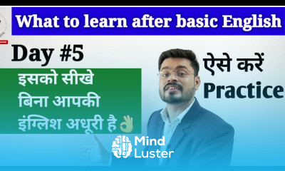 Day 5th What to learn after basic English day