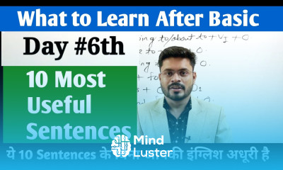 Day 6th What to learn after basic English day 10 Most Useful Sentences in English