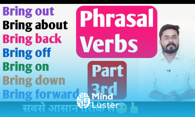 Phrasal Verbs Bring about Bring on Bring off Bring out Bring forward Bring back