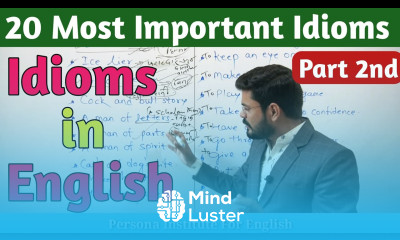 20 Most important Idioms Part 2nd Idioms in English Idioms for Exams