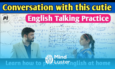 English Practice With this Sweet BACHCHI Conversation in English