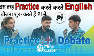 Practice Session and Debate in English Basic students debating in the class