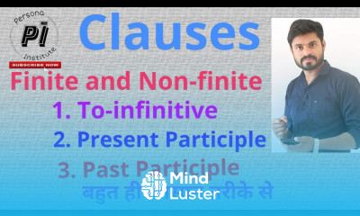 Clauses Finite and Non Finite Clauses part 2