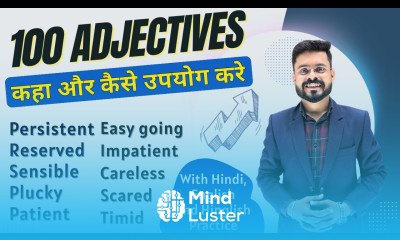 100 Most Important Adjectives for Speaking English English Speaking Practice