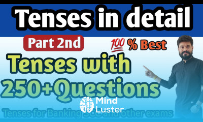 Day 6th Tenses Part 2 in detail Tenses best tricks for Exams SSC Banking