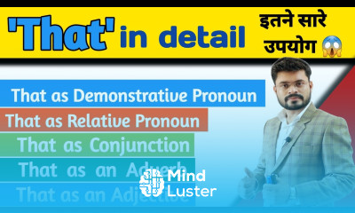 That in detail All the uses of That