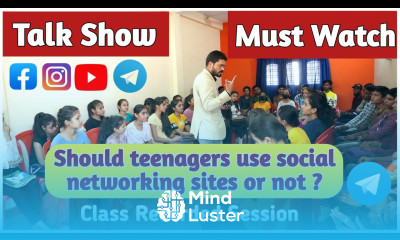 Talk Show Should Teenagers Use Social Network Sites or not ️ English Practical Conversation