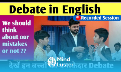 Debate in English English debate about Grammatical Mistakes Should we think about mistakes