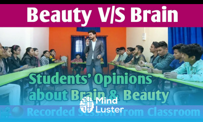 Beauty vs Brain Mind GD topic Group discussion