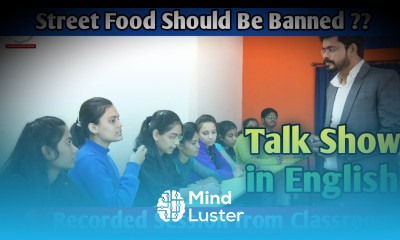 Talk show on Fast Food Should be banned or not GD topic Street food should be prohibited Junk food