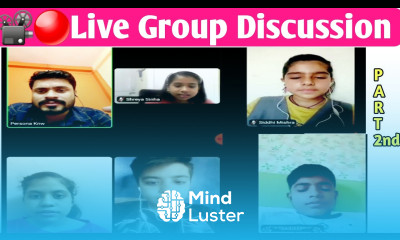 Live Group Discussion in English Who are more happy We or Our ancestors English Conversation