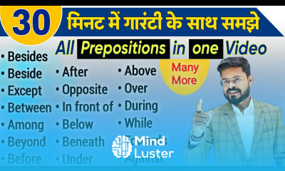Prepositions की धासु Practice All Prepositions in English with Examples English Speaking Practice