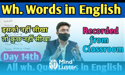 14TH DAY WH WORDS PRACTICE EXERCISE WITH EXAMPLES