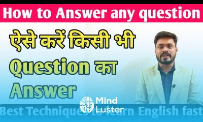 HOW TO ANSWER ANY QUESTION IN ENGLISH QUESTIONS ANSWERS PRACTICE