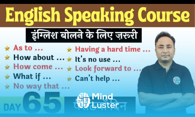 Spoken English के लिए ज़रूरी Sentence Structures English Speaking Course Day 65