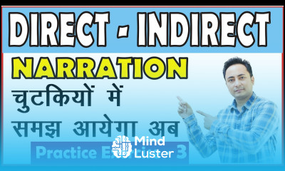 Direct and Indirect Speech Practice Exercise 3 Optative Exclamatory Imperative Sentences