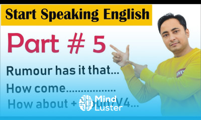 How to Start Speaking English Part 5 How to Speak Fluent English