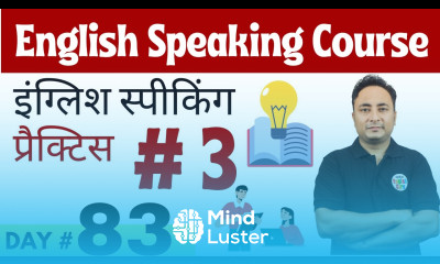 English Speaking Course Day 83 English Speaking Practice Day 3