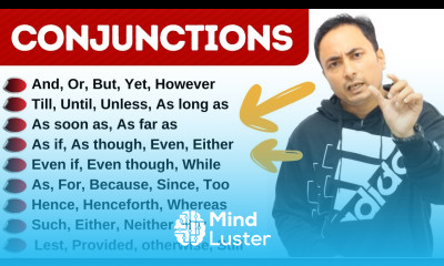 All Conjunctions in English Grammar Spoken English Practice Exercise