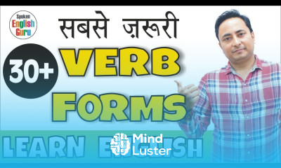 Verb Forms in English Grammar in Hindi Verbs in English Grammar Three Forms of Verb in English