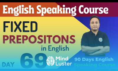 Fixed Prepositions का प्रयोग कैसे हो Fixed Prepositions in English English Speaking Course Day 69