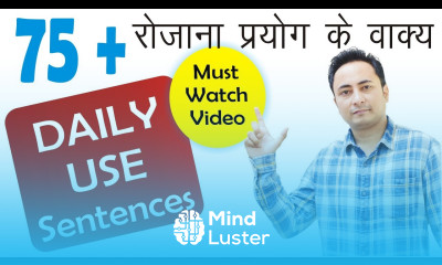 75 Daily Use English Sentences Learn English through Hindi