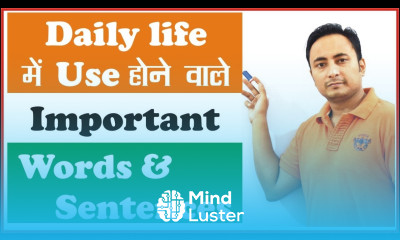 Daily Use English Sentences Everyday Vocabulary Words in Hindi for English Speaking Practice