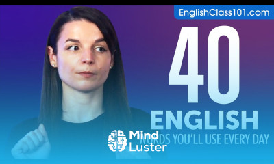 40 English Words You ll Use Every Day Basic Vocabulary 44