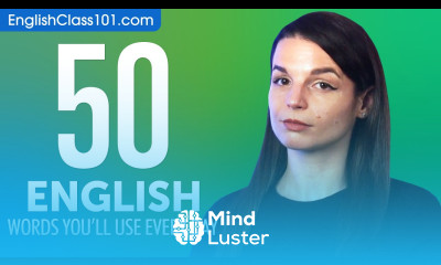 50 English Words You ll Use Every Day Basic Vocabulary 45
