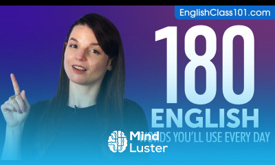 180 English Words You ll Use Every Day Basic Vocabulary 58