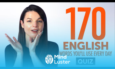 Learn Quiz 170 English Words You ll Use Every Day Basic Vocabulary 57 ...