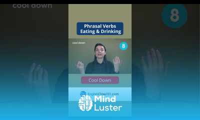 COOL DOWN Learn English Most Common Phrasal Verbs shorts english englishclass101