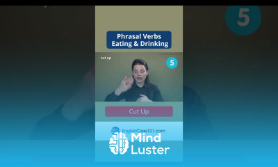 Cut Up Learn English Most Common Phrasal Verbs shorts english englishclass101