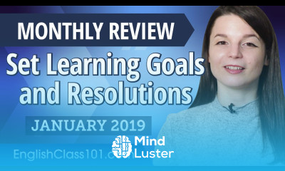 How to set achievable English goals and resolutions English January Review