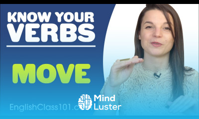 MOVE Basic Verbs Learn English Grammar