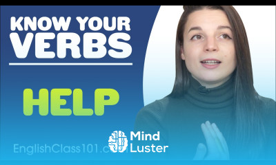 HELP Basic Verbs Learn English Grammar