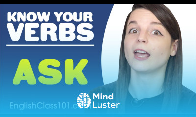 ASK Basic Verbs Learn English Grammar