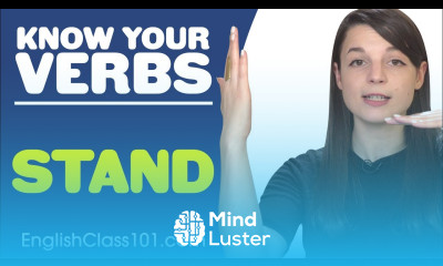 STAND Basic Verbs Learn English Grammar