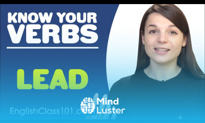 LEAD Basic Verbs Learn English Grammar