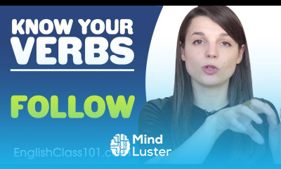 FOLLOW Basic Verbs Learn English Grammar