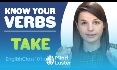 TAKE Basic Verbs Learn English Grammar