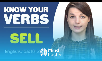 SELL Basic Verbs Learn English Grammar