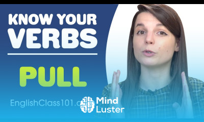 PULL Basic Verbs Learn English Grammar